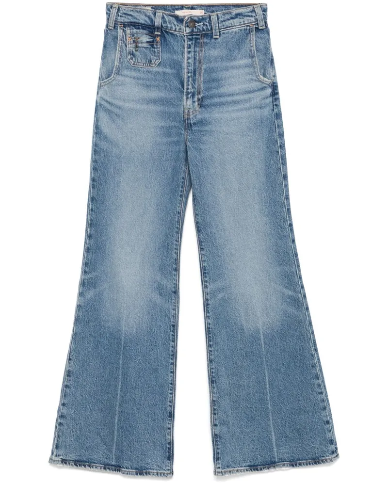 Levi's Ribcage Bell Jeans - Blau Blau