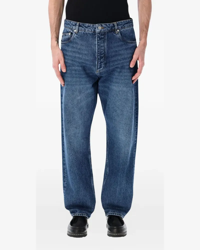 Studio Nicholson Rino straight-leg jeans - Blau Blau