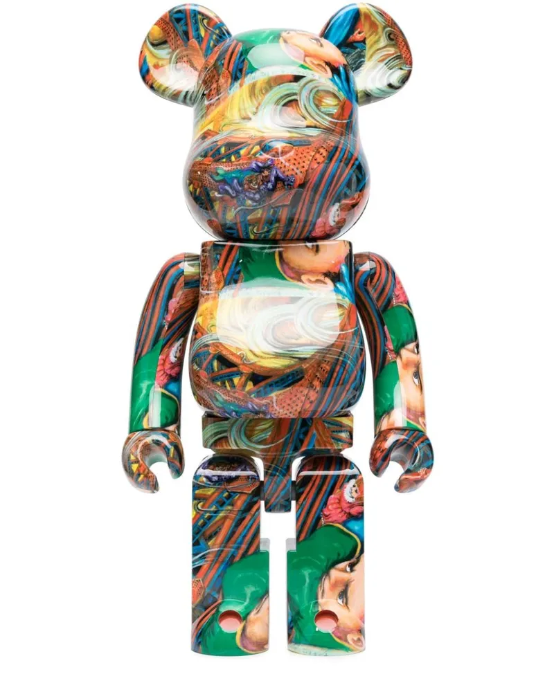 Medicom Toy x Kazuo Umezu The Great Art Exhibition BE@RBRICK Figur Grün