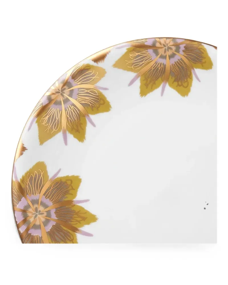 Missoni Home x Richard Ginori Sunset Teller mit Blumenprint - Weiß Weiß
