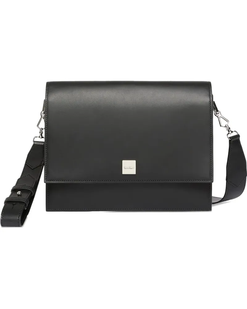 Max Mara flap-top satchel bag - Schwarz Schwarz