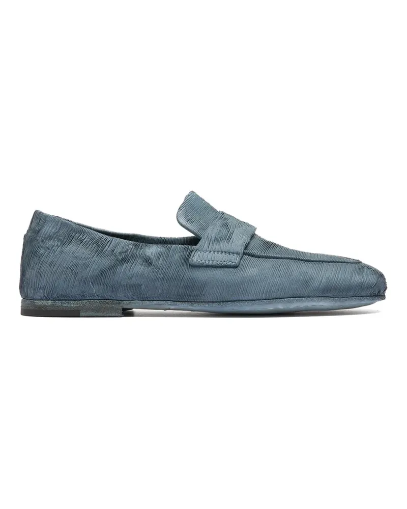 Officine Creative Italia Blair DD leather loafers - Blau Blau