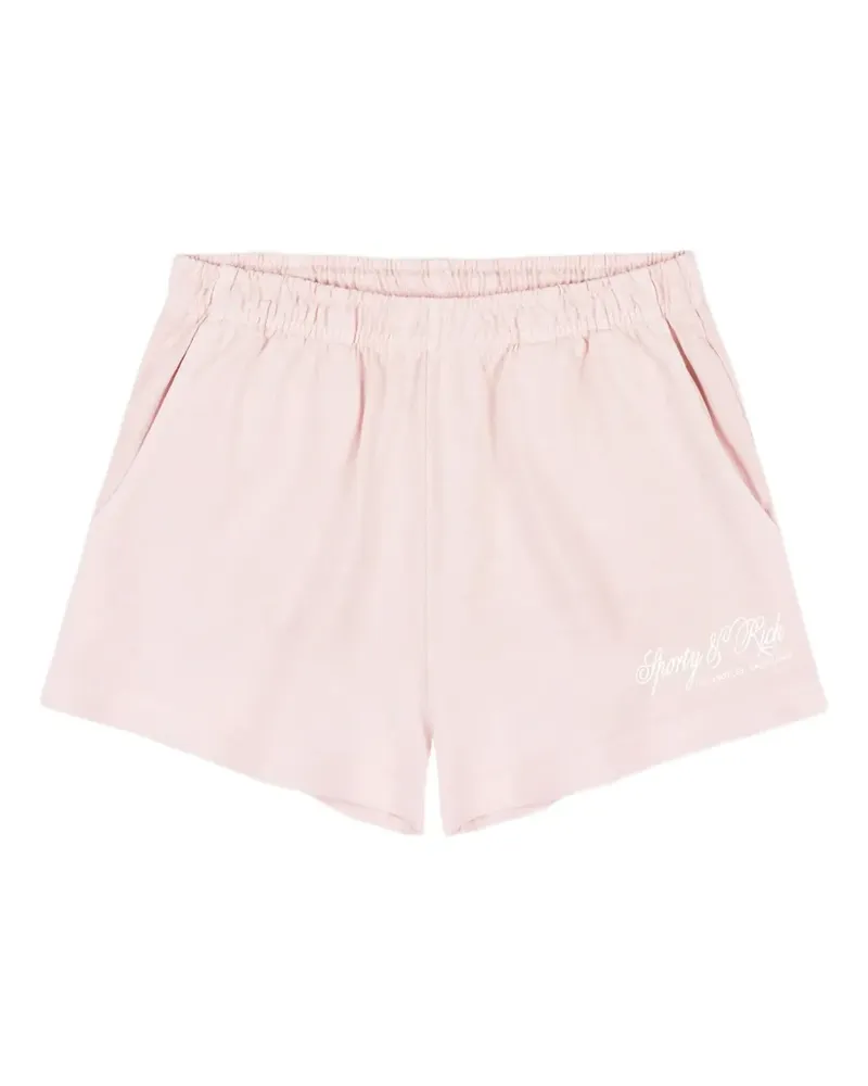 SPORTY & RICH International Disco Shorts - Rosa Rosa