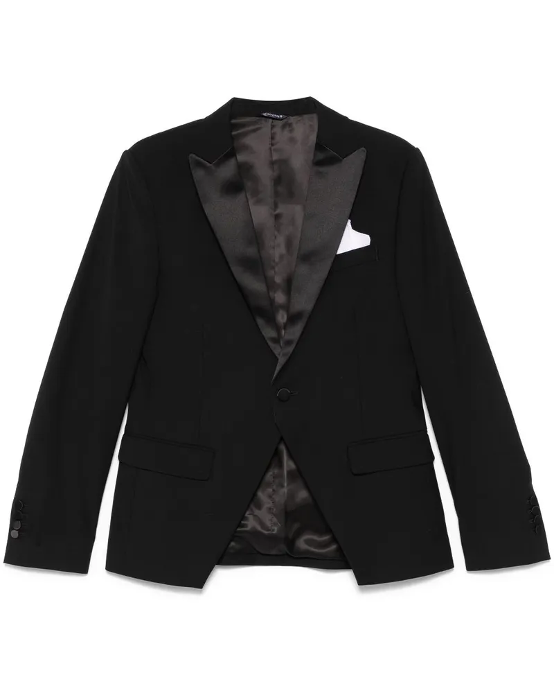 Daniele Alessandrini Smoking-Jacke - Schwarz Schwarz