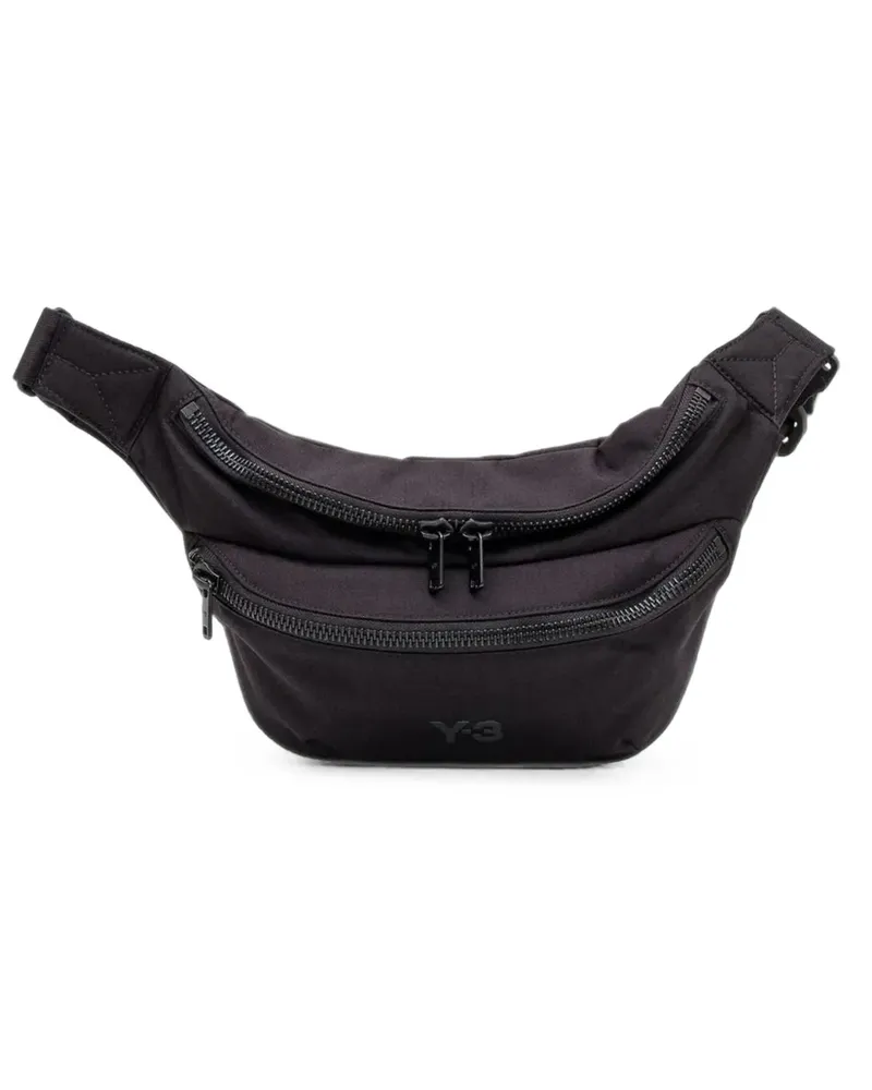 Y-3 Kuro double-zip belt bag - Schwarz Schwarz