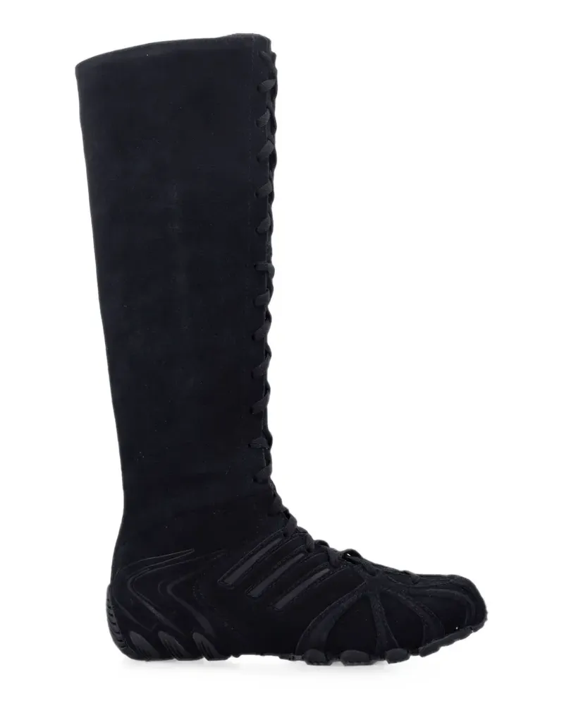adidas Kniehohe Schnürstiefel - Schwarz Schwarz