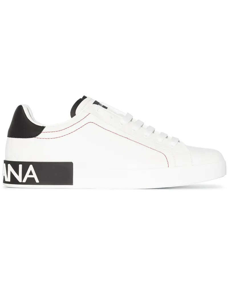 Dolce & Gabbana Portofino Sneakers - Weiß Weiß