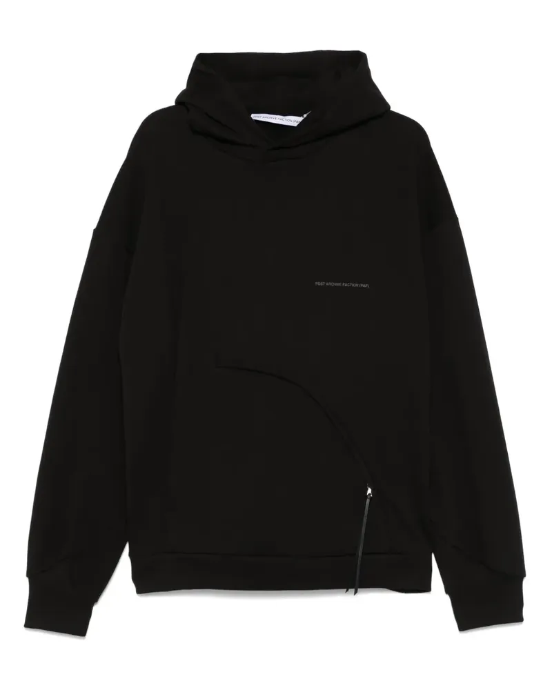 Post Archive Faction Klassischer Hoodie - Schwarz Schwarz