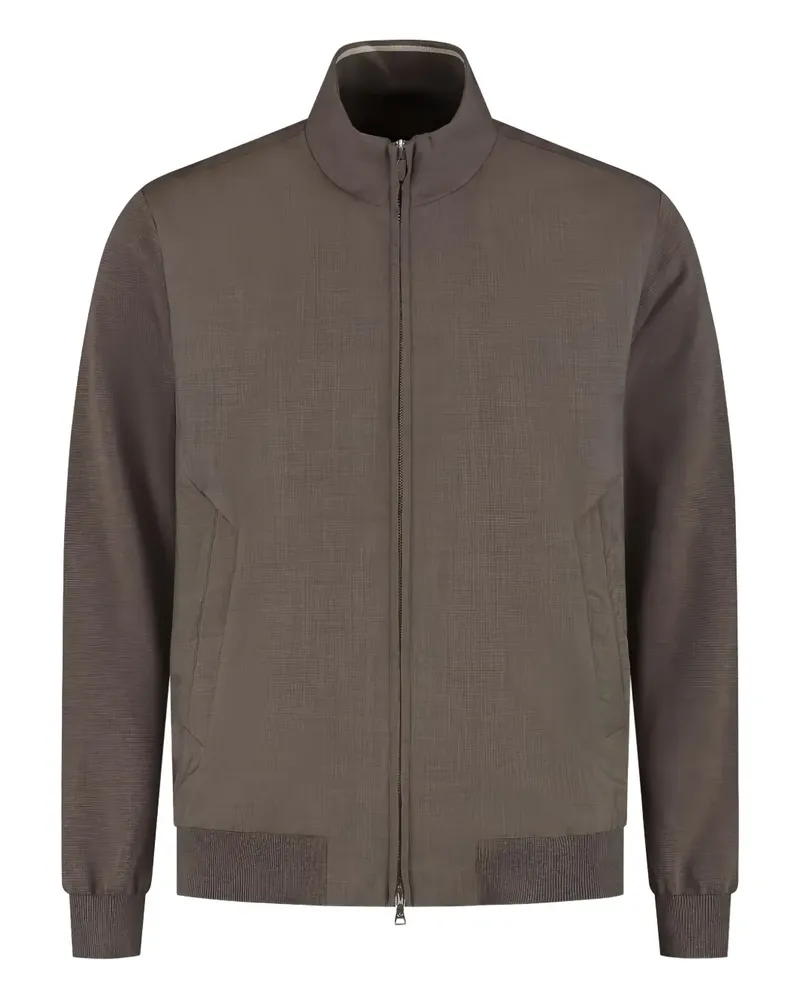 Paul & Shark Bomberjacke aus Seidengemisch - Braun Braun