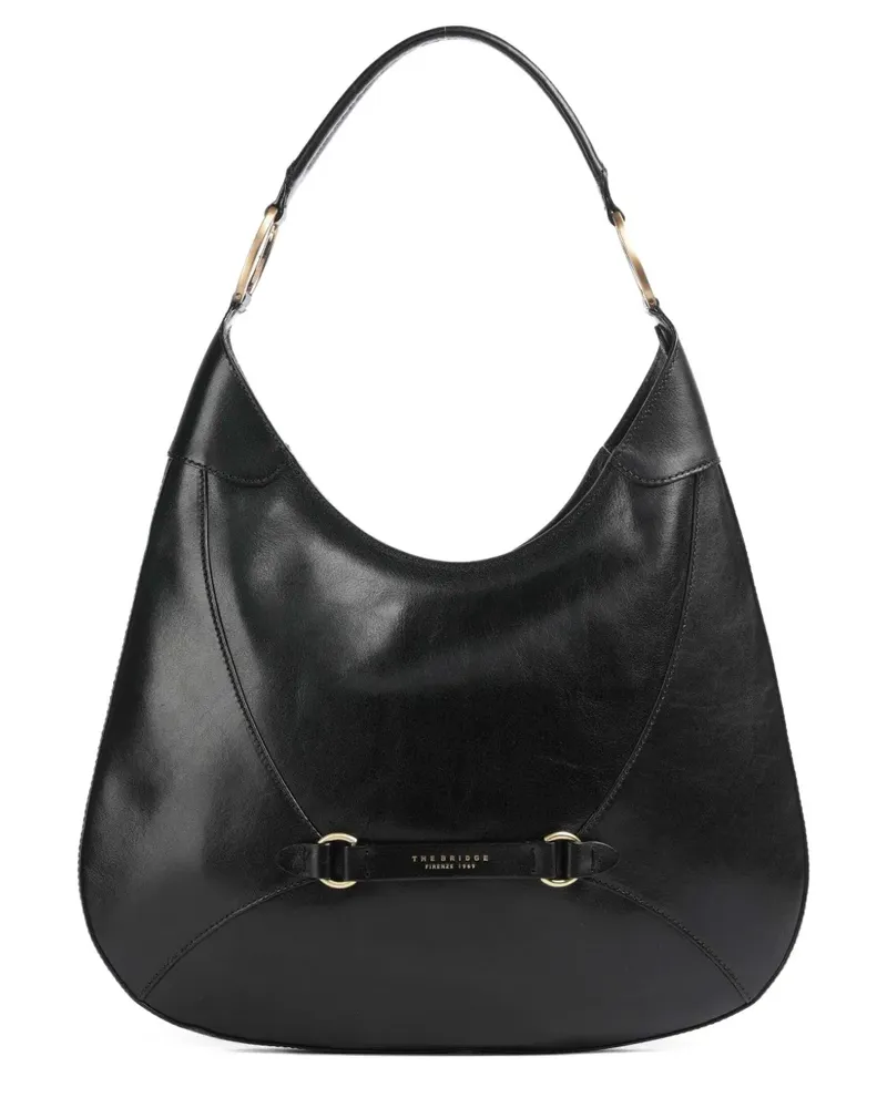 The Bridge Schultertasche mit Ring - Schwarz Schwarz