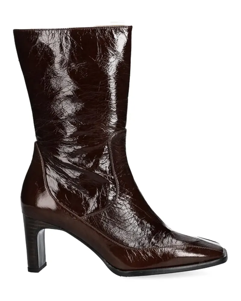 Billi Bi Stiefel mit eckiger Kappe - Braun Braun