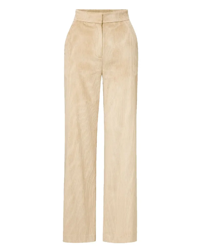 Veronica Beard Grigore corduroy trousers - Nude Nude