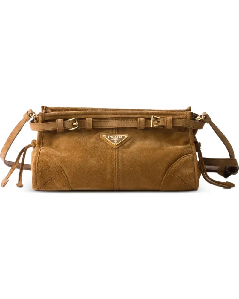 Prada small Bonnie shoulder bag - Braun Braun