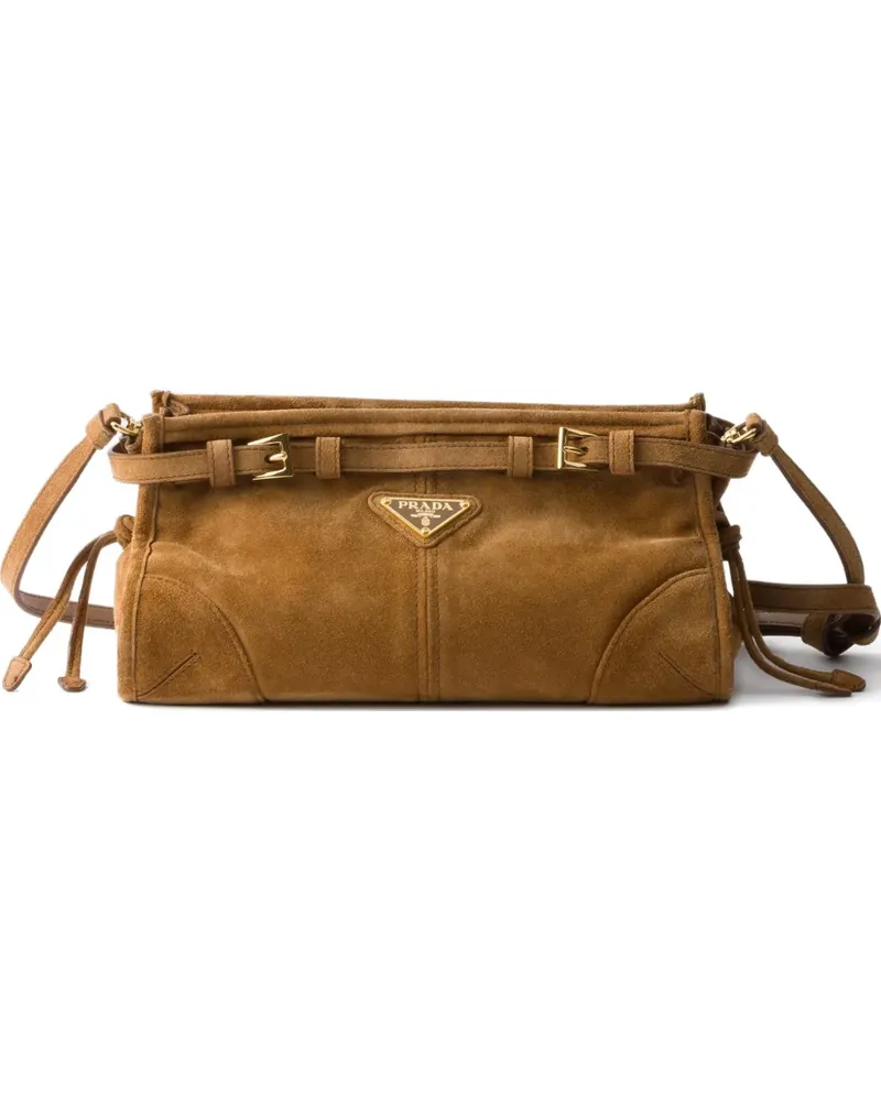 Prada small Bonnie shoulder bag - Braun Braun