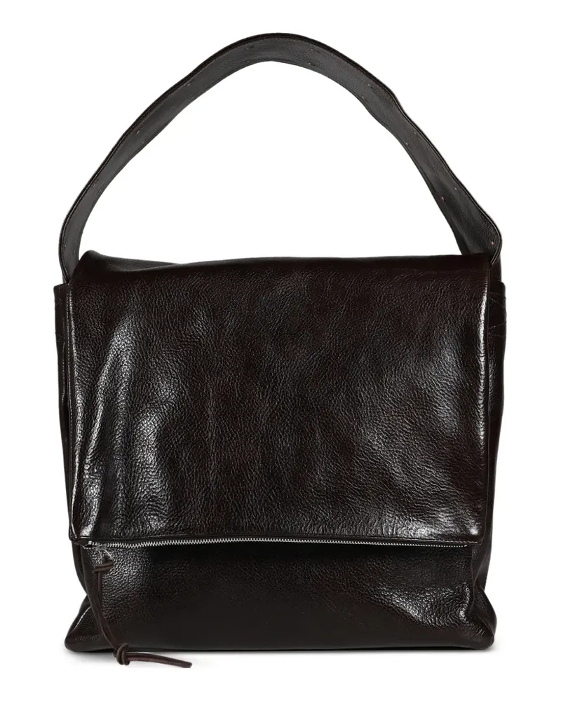 Our Legacy Schultertasche mit Reißverschluss - Braun Braun