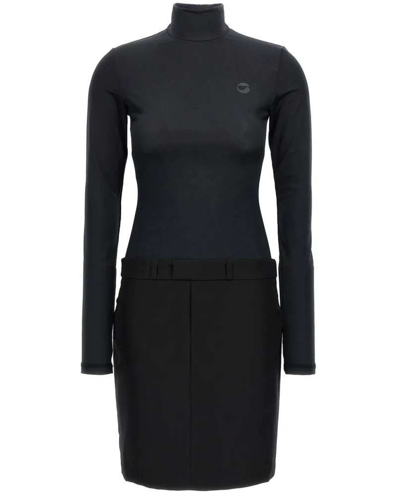 COPERNI Hybrid Kleid - Schwarz Schwarz