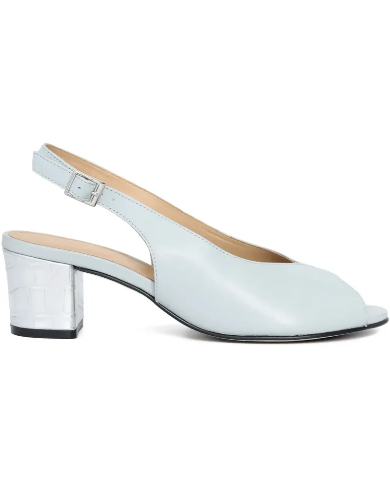 Sarah Chofakian 40mm Flore pumps - Blau Blau