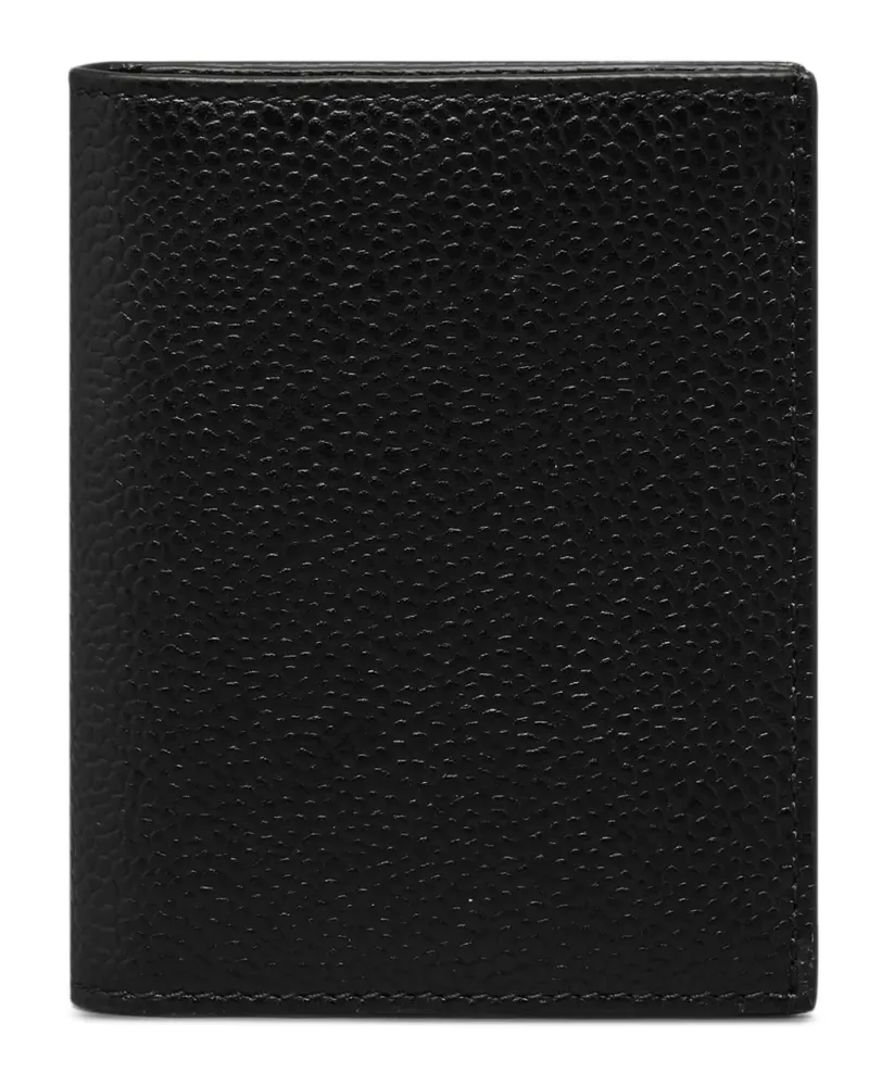 Thom Browne Kartenetui mit Hector-Motiv - Schwarz Schwarz