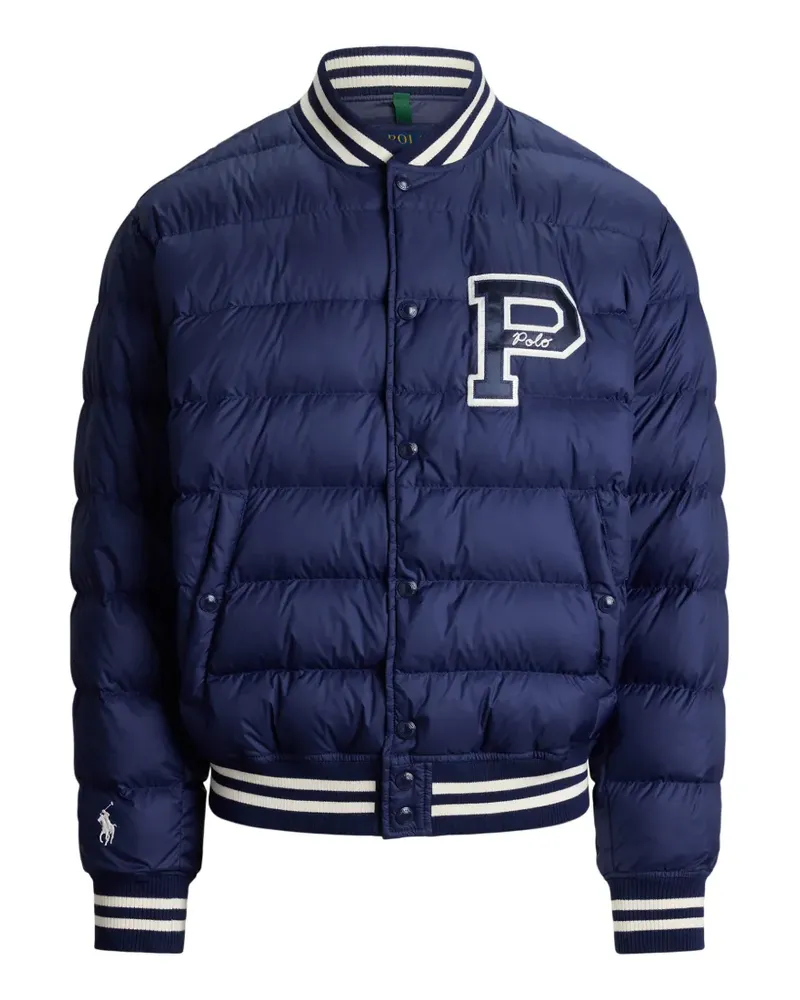 Ralph Lauren Gefütterte Bomberjacke - Blau Blau