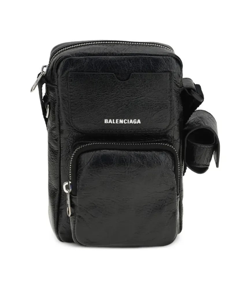 Balenciaga Superbusy Vertical crossbody bag - Schwarz Schwarz