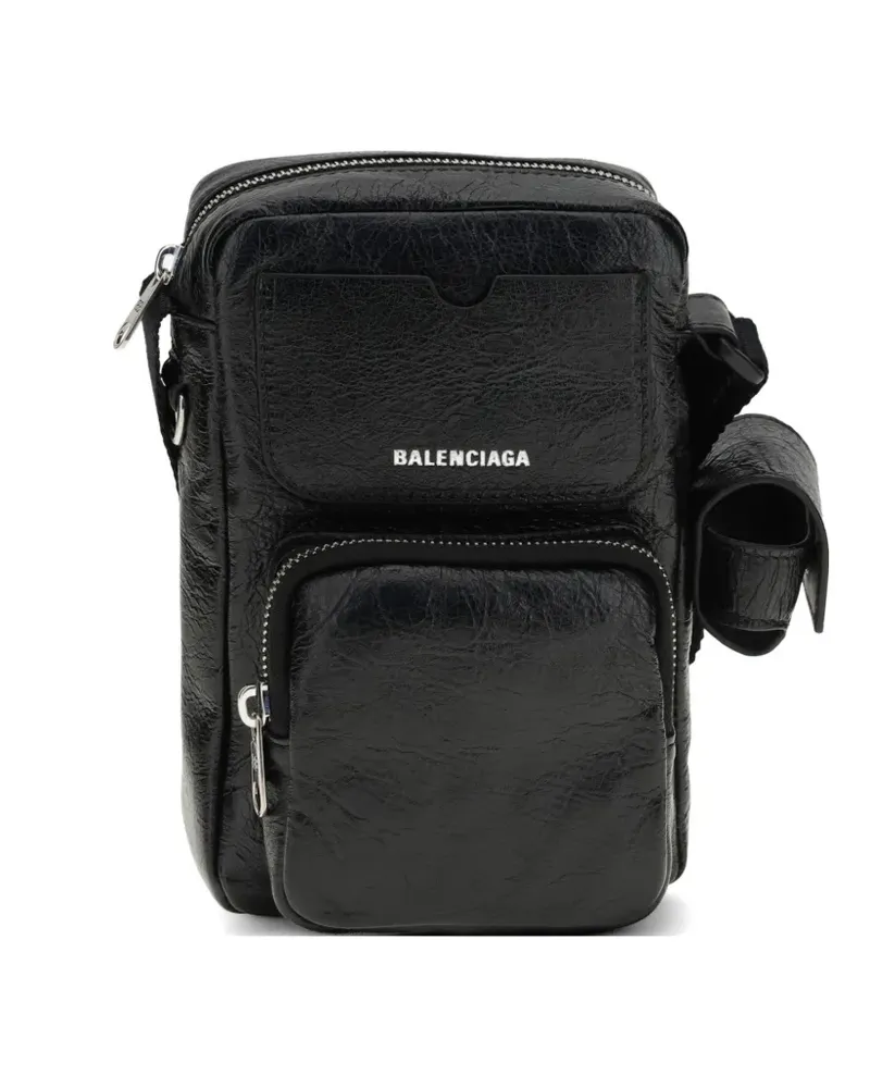 Balenciaga Superbusy Vertical crossbody bag - Schwarz Schwarz