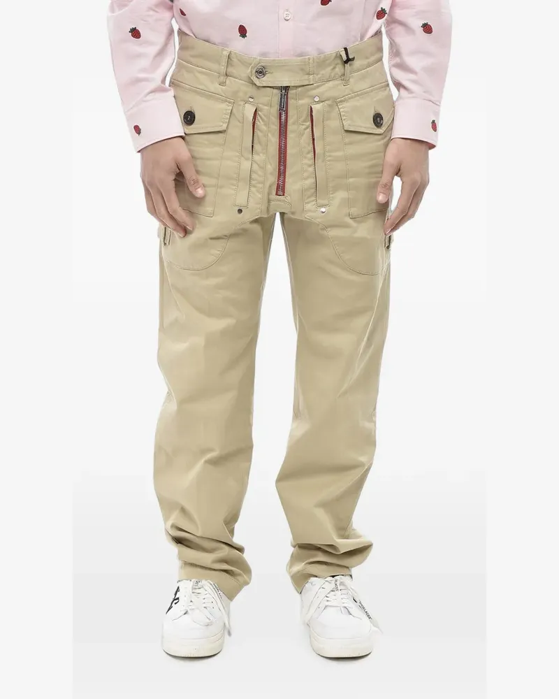 Dsquared2 multi-pocket cargo pants - Nude Nude