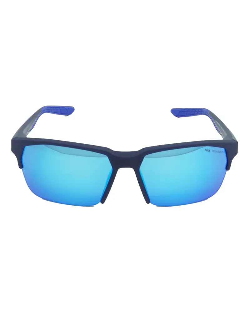 Nike Polarisierte Maverick Free P Sonnenbrille - Blau Blau