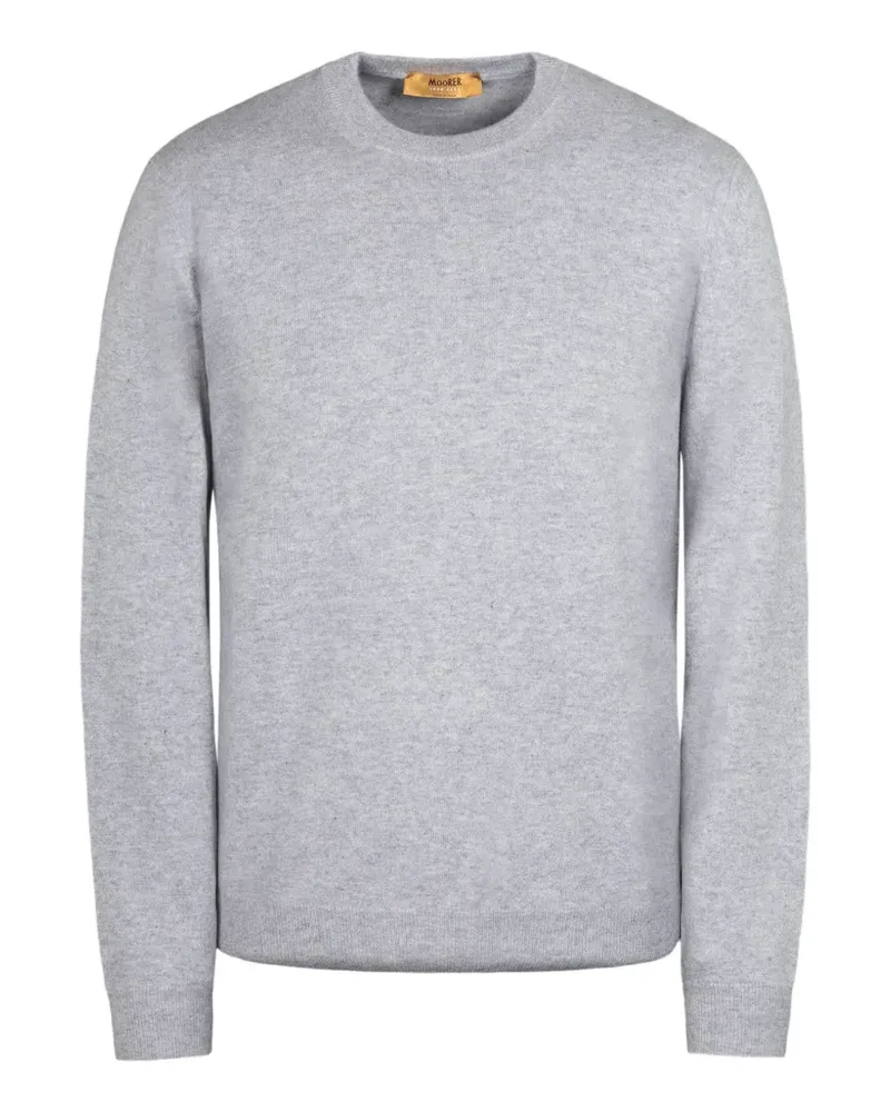 MOORER Orvieto crew-neck sweater - Grau Grau