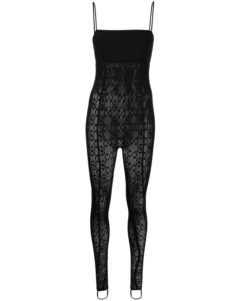 Wolford x Simkhai Jumpsuit Schwarz