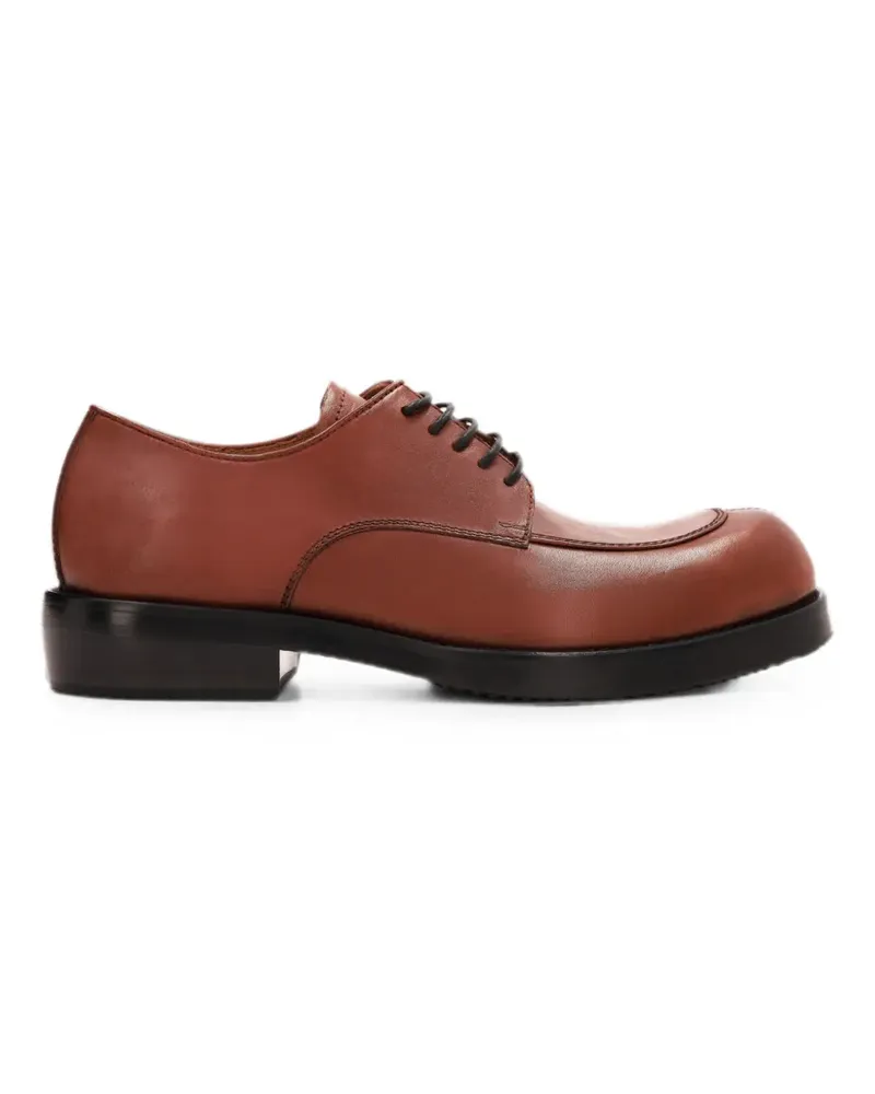 Dries van Noten Klassische Derby-Schuhe - Rot Rot