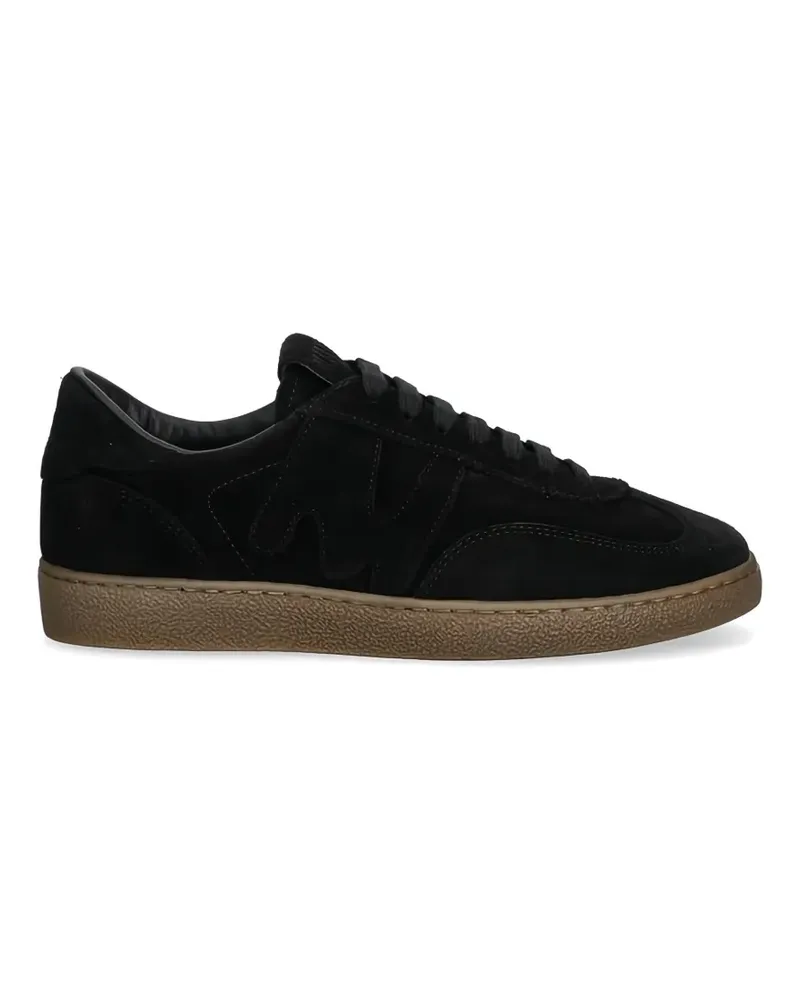 MSGM suede sneakers - Schwarz Schwarz