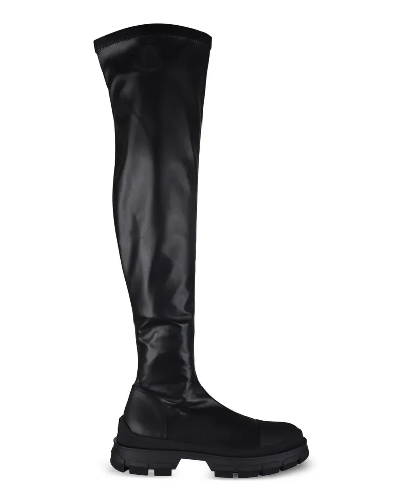 Moncler Hevea Stiefel - Schwarz Schwarz