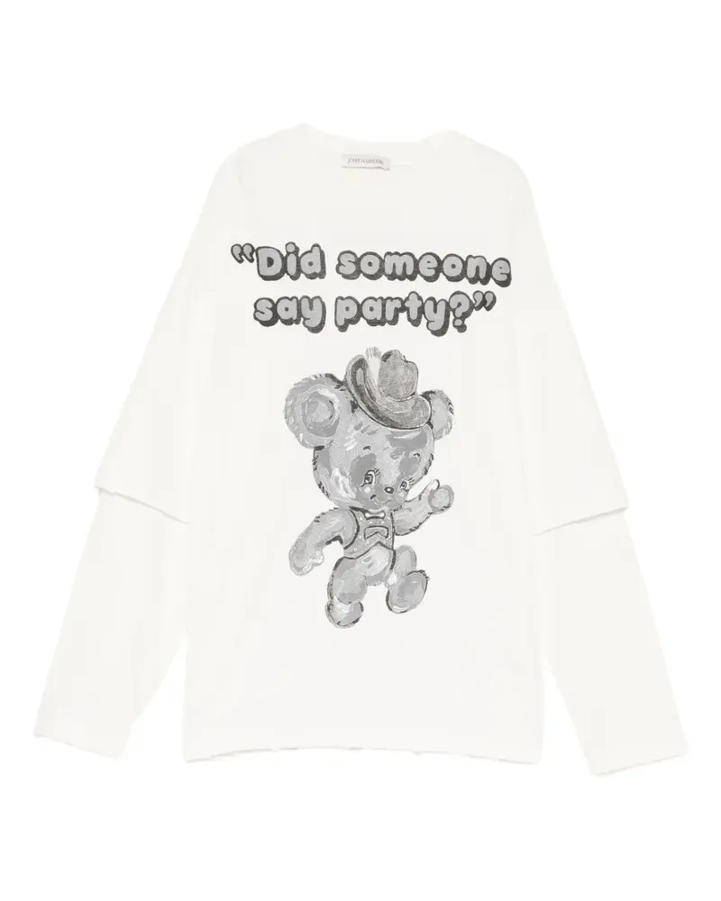 Joshua Sanders Magda Party T-Shirt - Nude Nude