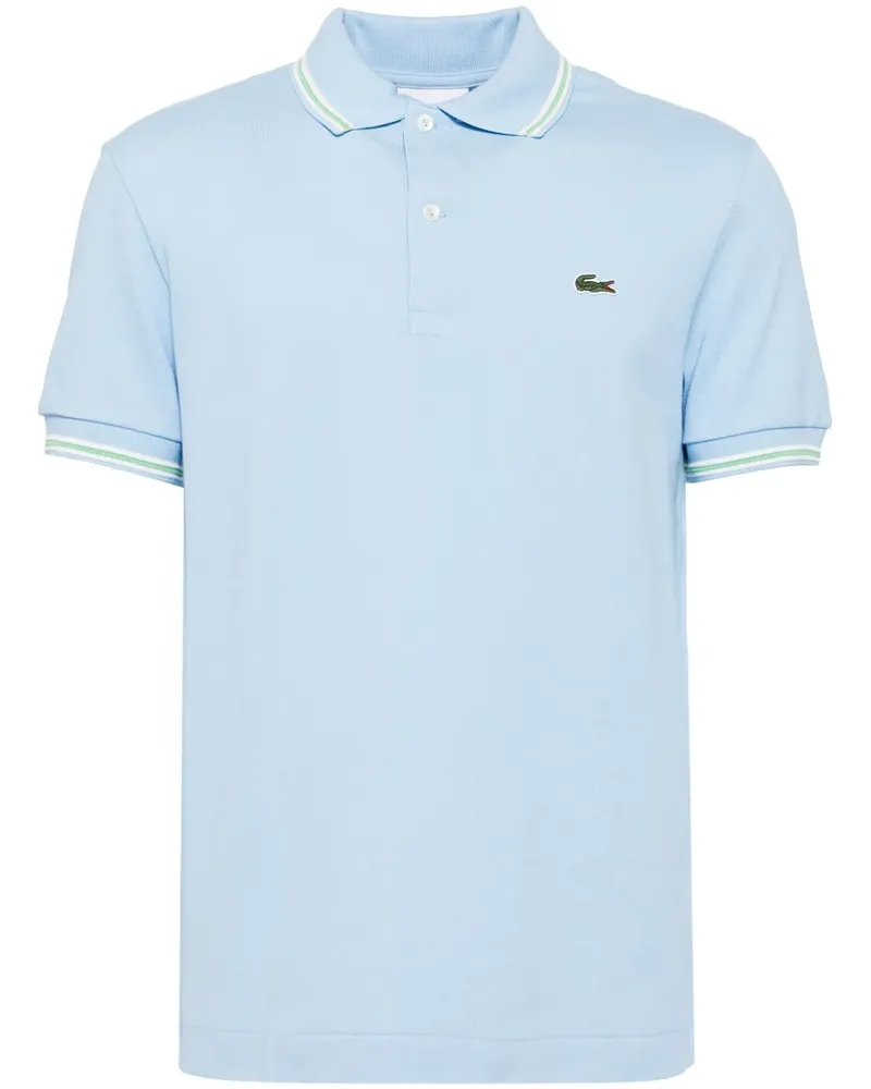 Lacoste Trim Accent Poloshirt - Blau Blau