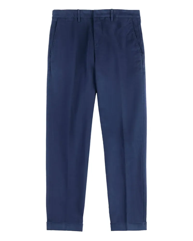 Fay Klassische Slim-Fit-Hose - Blau Blau