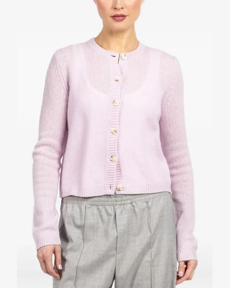 Lisa Yang Felicia buttoned cardigan - Rosa Rosa