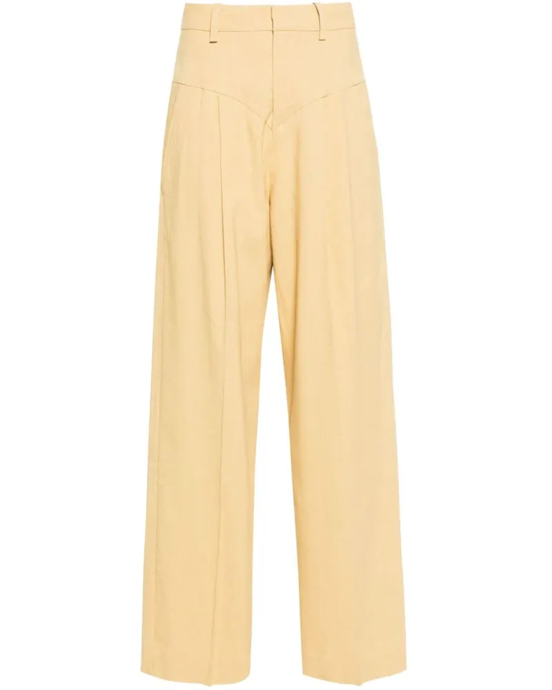 Isabel Marant Staya Hose mit weitem Bein - Braun Braun