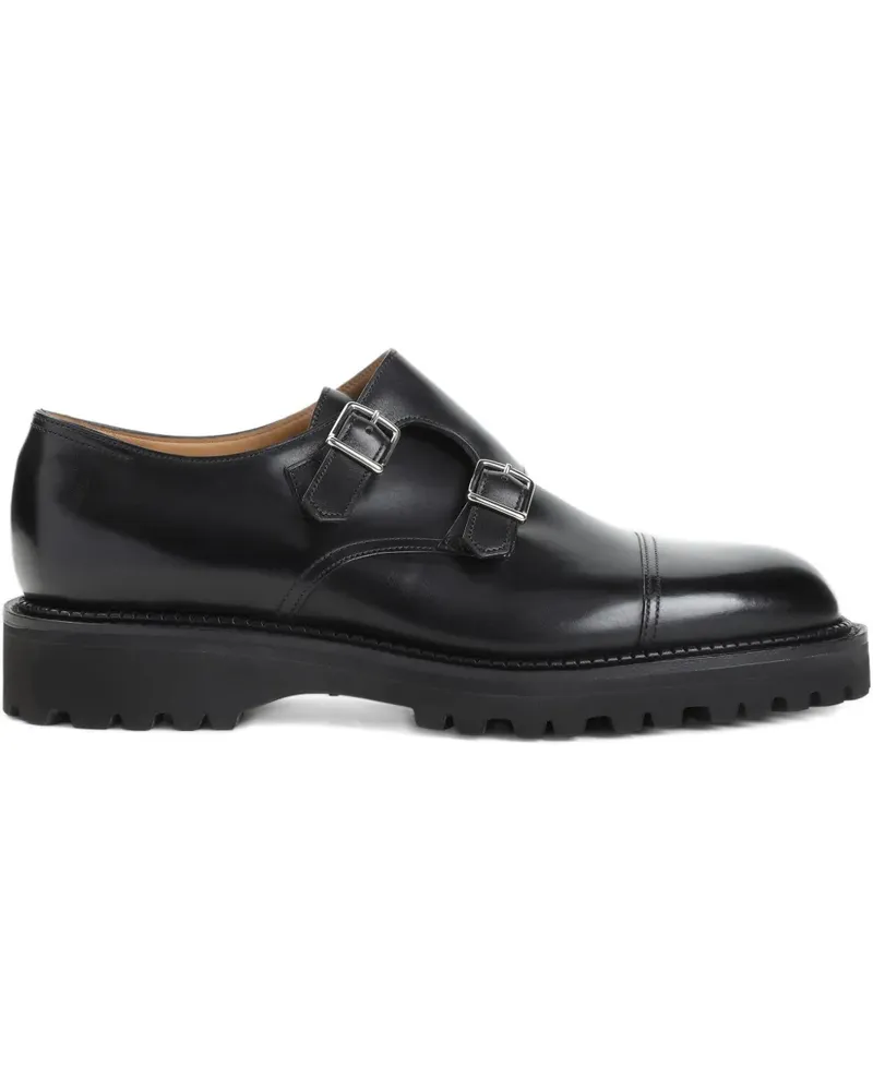 John Lobb Klassische Monk-Schuhe - Schwarz Schwarz