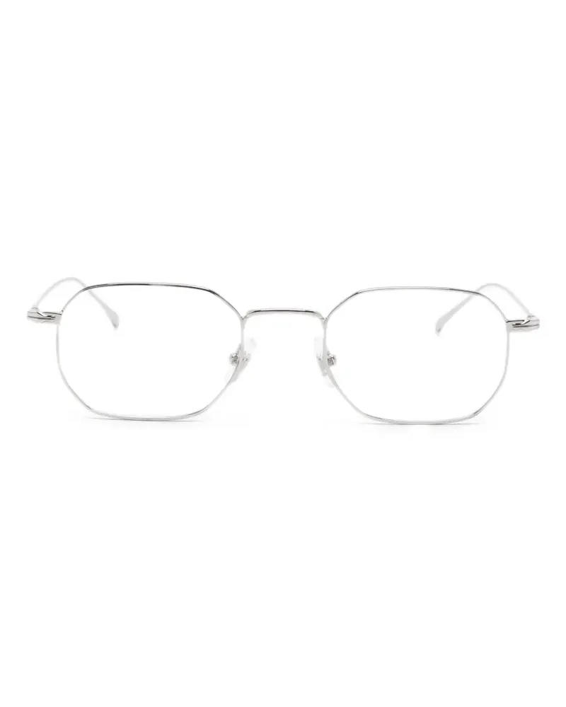 Montblanc Brille mit geometrischem Gestell - Grau Grau