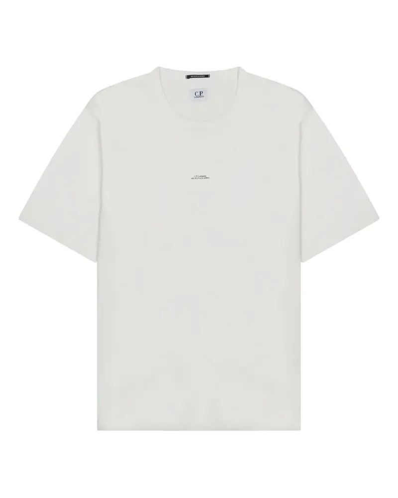 C.P. Company logo T-shirt - Weiß Weiß