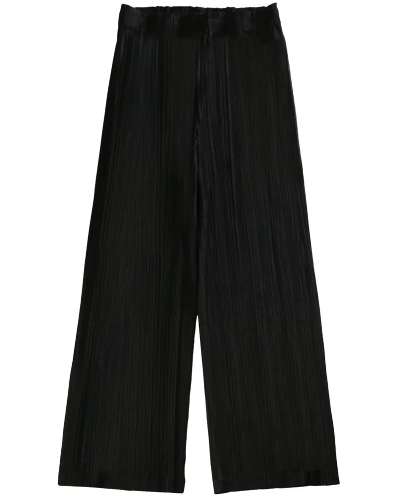 Issey Miyake January trousers - Schwarz Schwarz