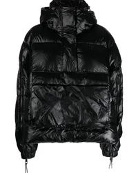 adidas Daunenjacke mit Kapuze Schwarz