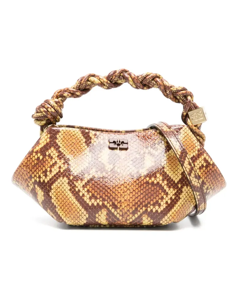 Ganni Mini Bou Handtasche - Gelb Gelb