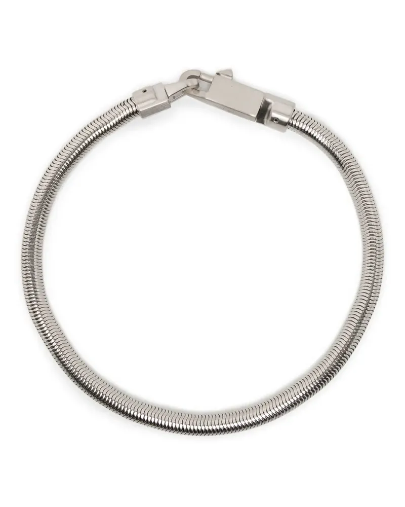 Rick Owens Halskette im Snack-Look - Silber Silber