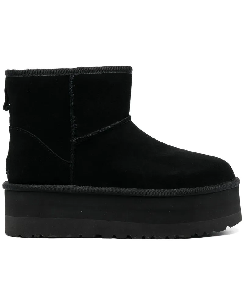 UGG Mini Platform Stiefel - Schwarz Schwarz