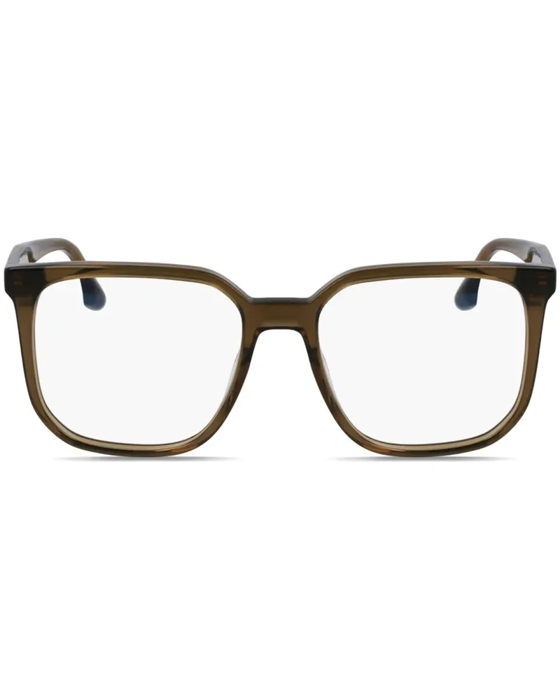 Victoria Beckham Brille mit eckigem Gestell - Grün Grün