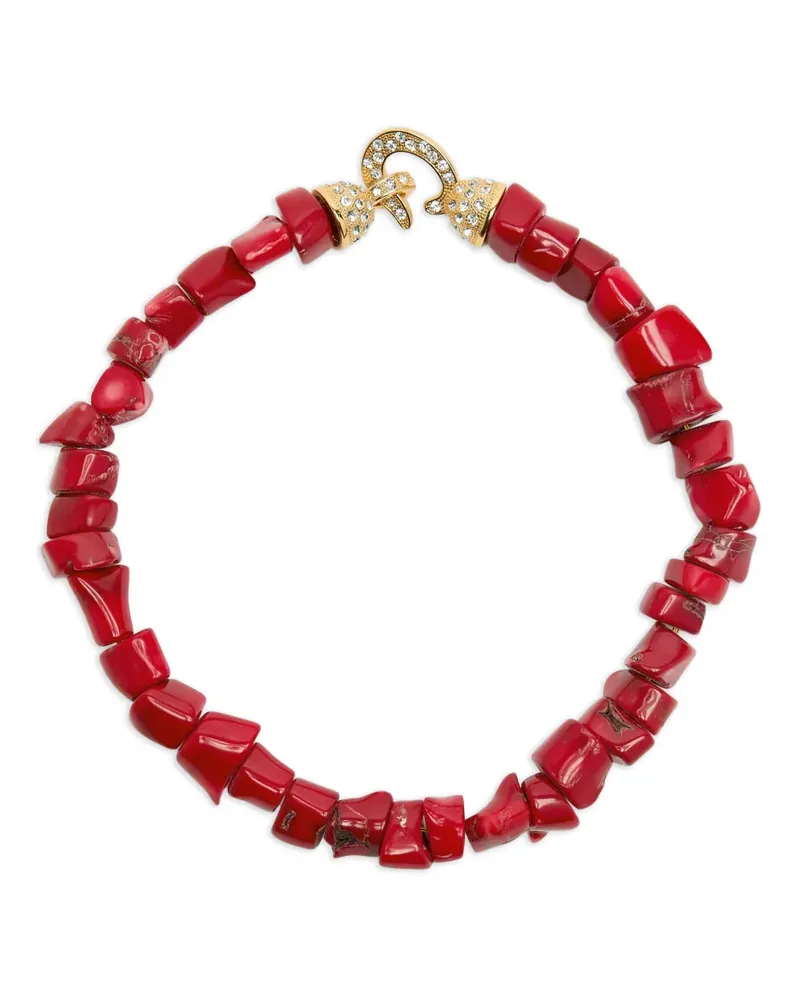 TIMELESS PEARL beaded necklace - Rot Rot