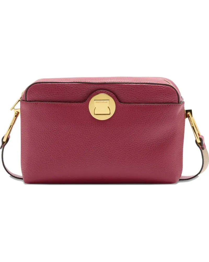Coccinelle Liya metal shoulder bag - Rot Rot