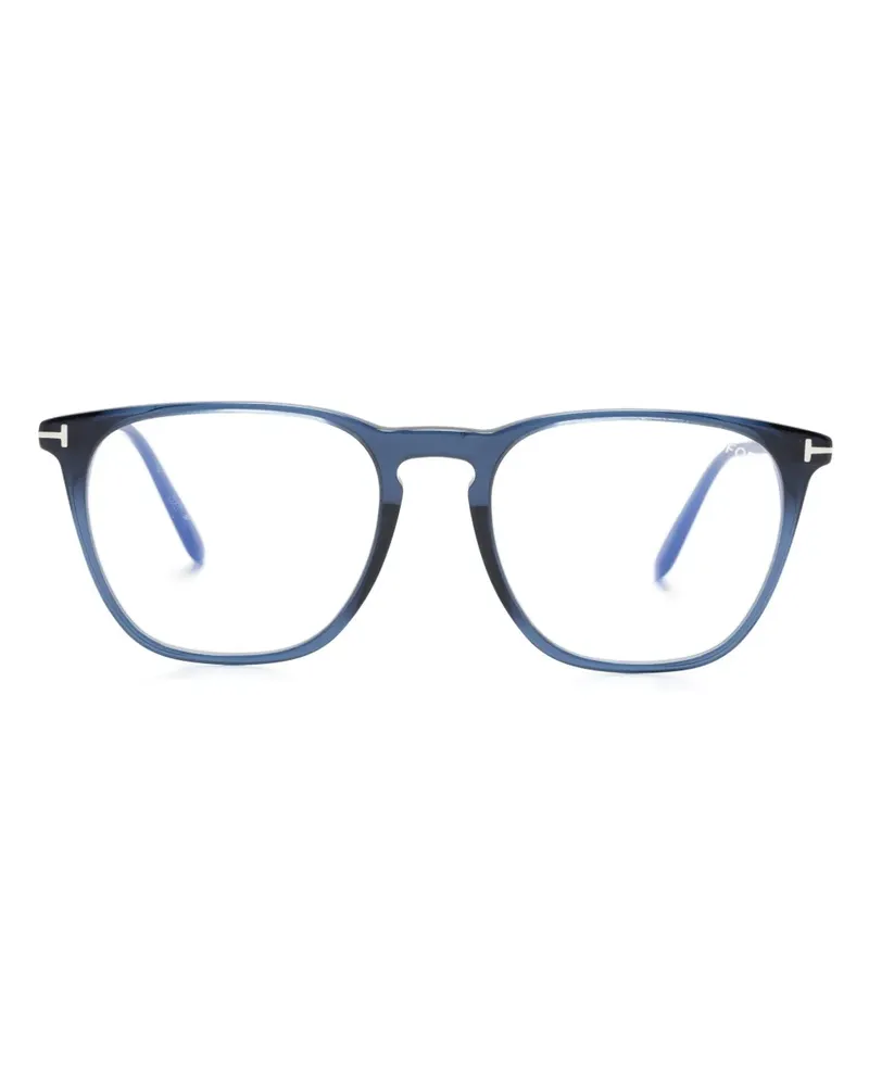 Tom Ford Brille im Wayfarer-Design - Blau Blau