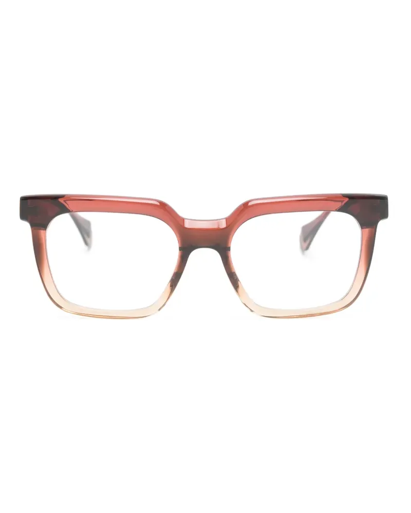 GIGI STUDIOS Florentina square-frame glasses - Rot Rot